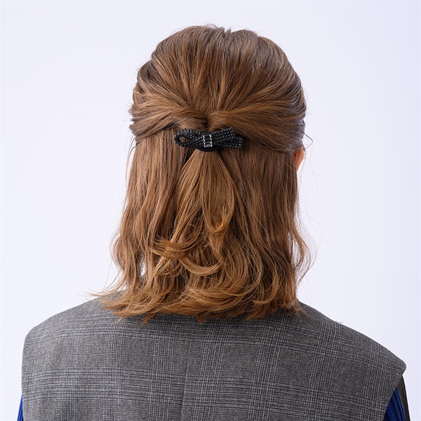 クリスタルメッシュパヴェ ポニー(ブラック) | ポニー | COMPLEX BIZ