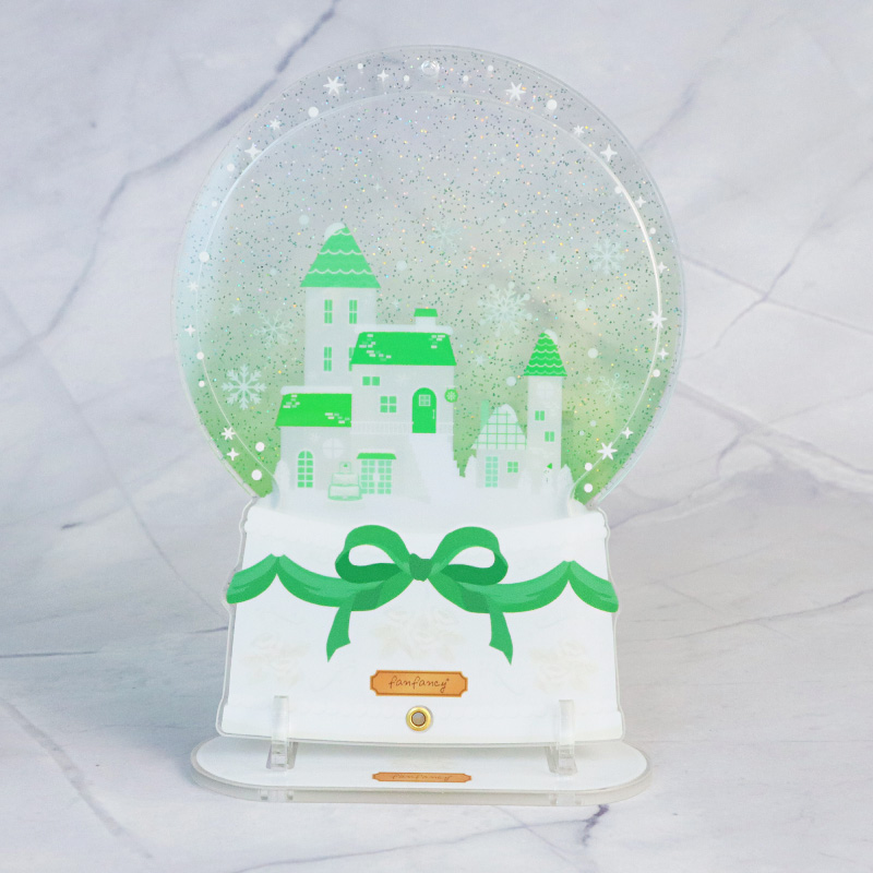 プレミアムアクリルフレーム スノードーム ブルー| FUKUYA ONLINE