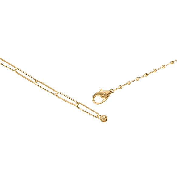 K18イエローゴールド ミックスネックレス 45cm | 高品質 金・プラチナ