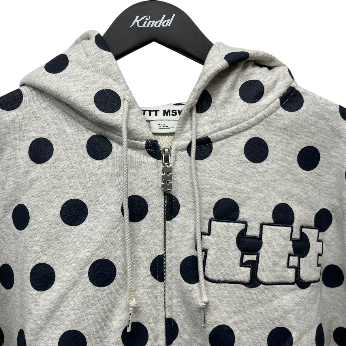TTT MSW(ティーモダンストリートウエア) 25AWDot Logo Zip Hoodie