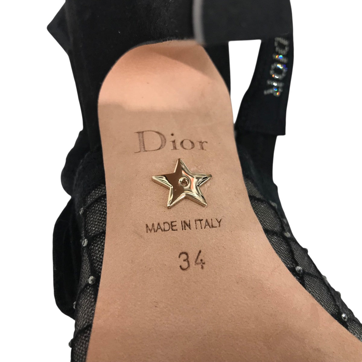 Christian Dior(クリスチャンディオール) ラインストーンメッシュ