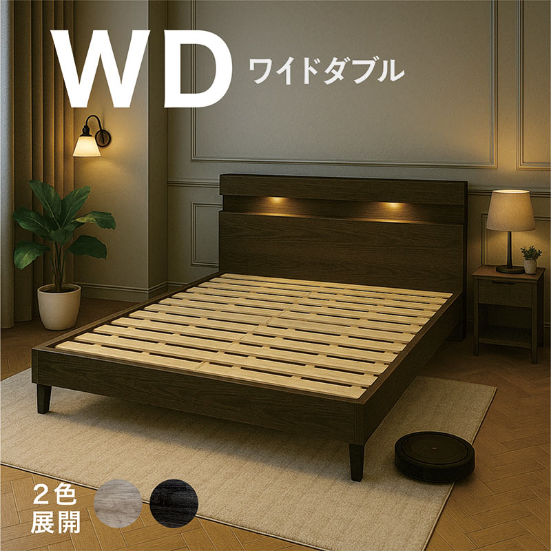 楽天市場】【楽天スーパーSALE 半額商品】北欧 クイーンベッドフレーム