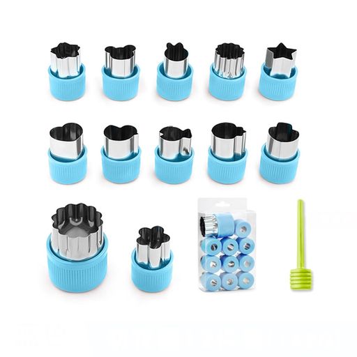 楽天市場】クッキー抜き型 ユニークハート7pセット クッキー型