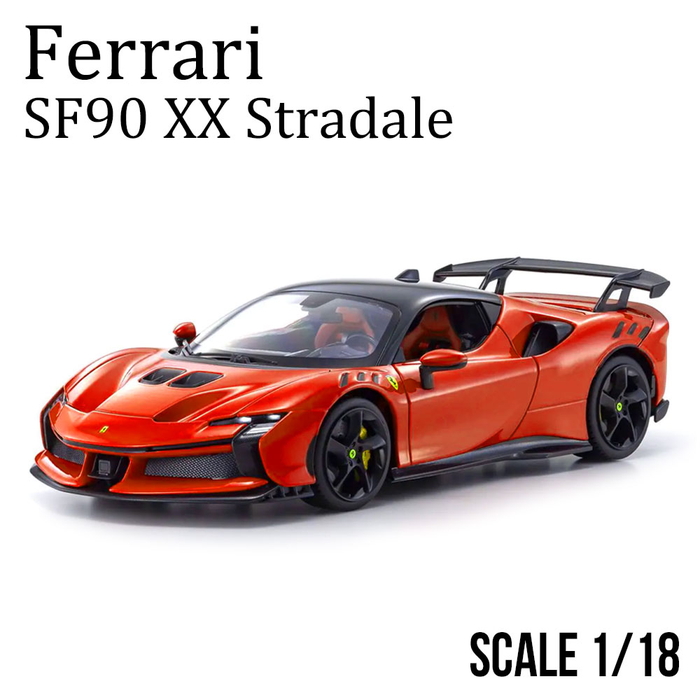 1/18 フェラーリミニカー SF90 XX ストラダーレ レッド ウィンドウ