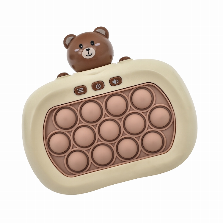 プッシュポップ ゲーム SNS話題 光る 電動 音楽 ストレス解消 ポップ