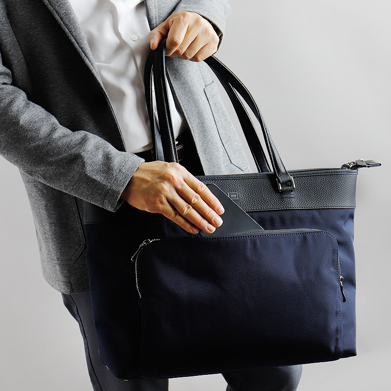 TAKEO KIKUCHI（タケオキクチ） インター トートバッグ 肩掛け B4 A4