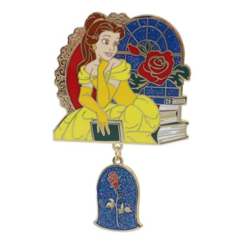 美女と野獣 グッズ ピンズ キャラクター コレクションピンバッジ ベル