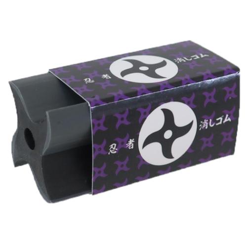 けしごむ 忍者押し出し消しゴム 卍型 新入学 funbox : キャラクターの