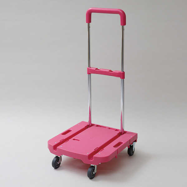 運搬 軽量 キャリーカート 手押し 自立式折り畳み台車 プレミアム