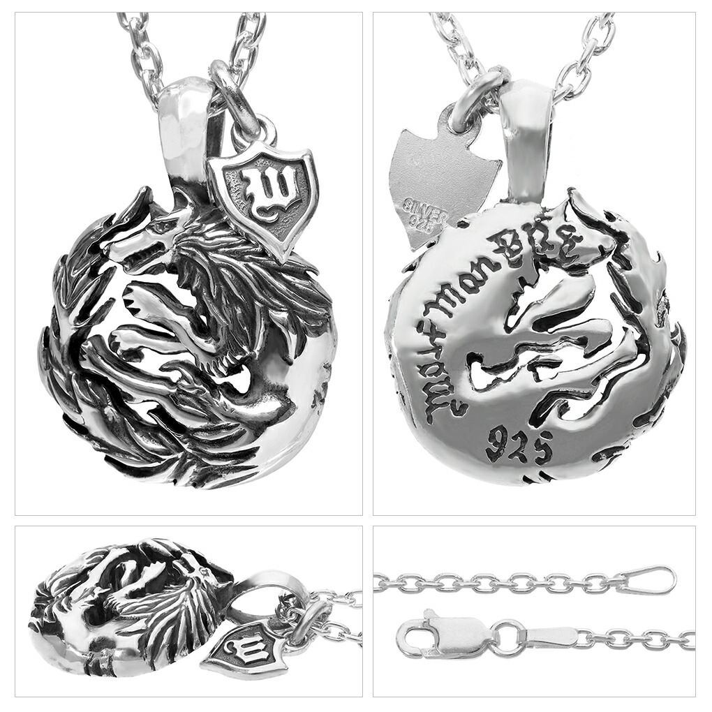 WOLFMAN B.R.S（ウルフマンBRS） ウルフマン ムーンウルフ ペンダント