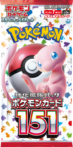 ポケモンカード151 1パック バラ売り 強化拡張パック sv2a ポケモン