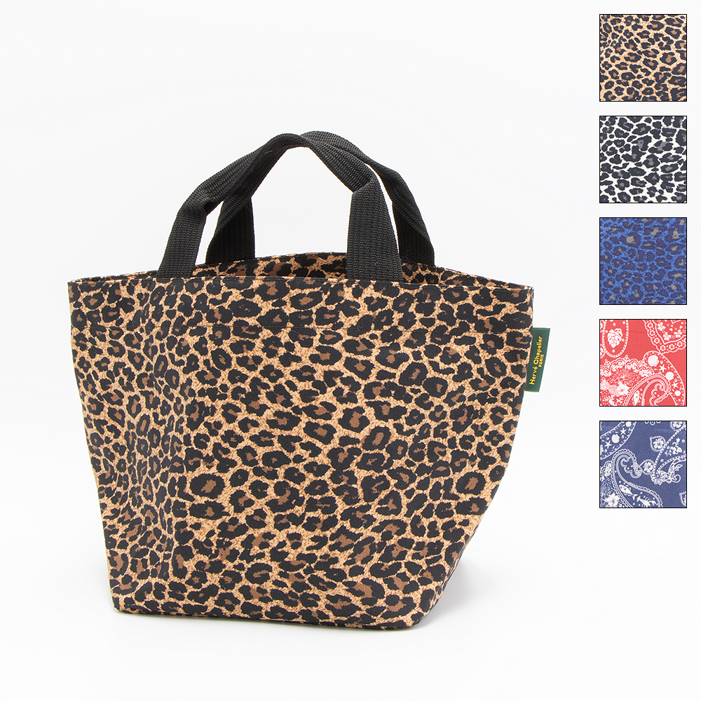 Herve Chapelier（エルベシャプリエ） トートバッグ パンサー バンダナ