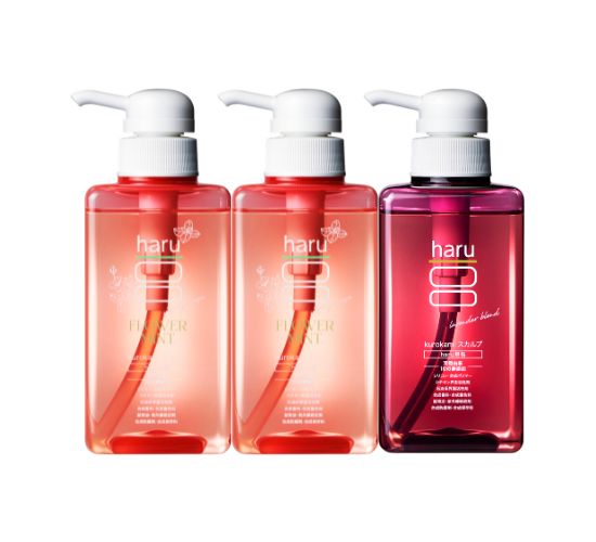 haru（ハル） シャンプー haru kurokami スカルプ 選べる 3本 セット