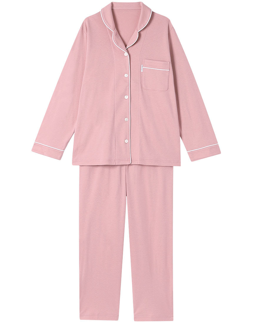 睡眠科学 ワコール レディース パジャマ YDX503 wacoal 長袖 長ズボン