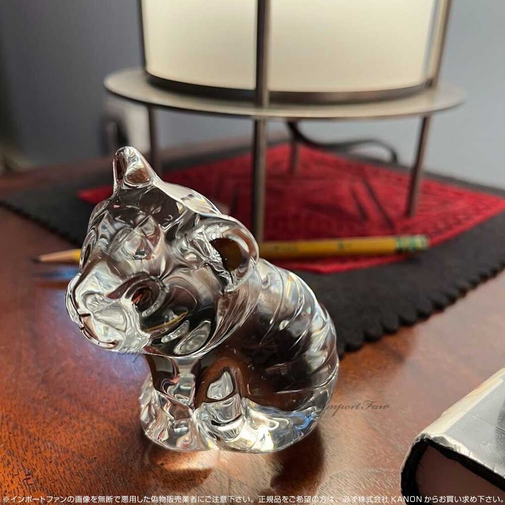 バカラ（Baccarat） クリスタル 干支 寅 トラ ミニマルズタイガー 虎