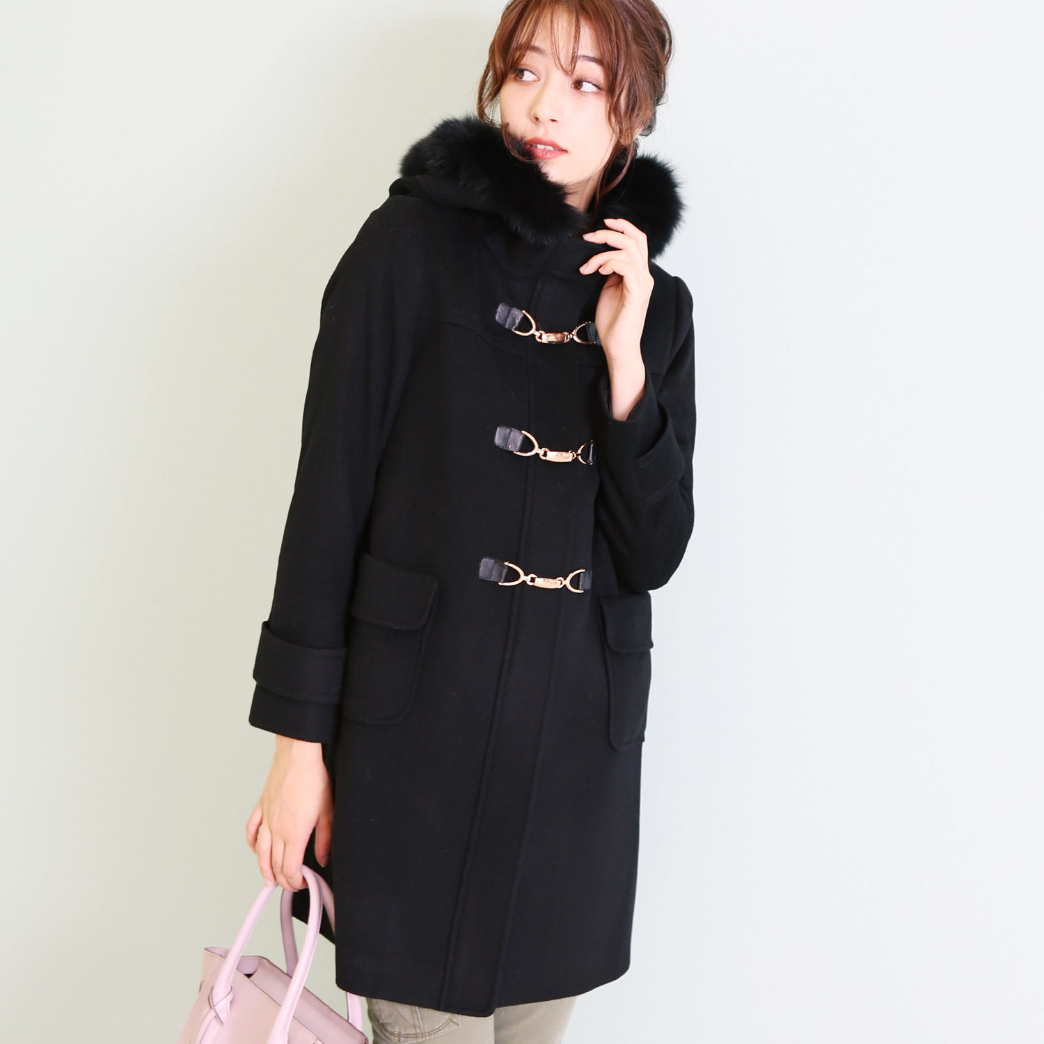 Filomo（フィローモ） カシミヤ ブレンド ダッフル コート レディース