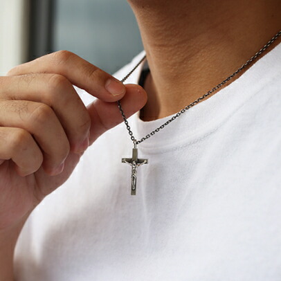 JAM HOME MADE ジャムホームメイド ロザリオ クロス ネックレス S