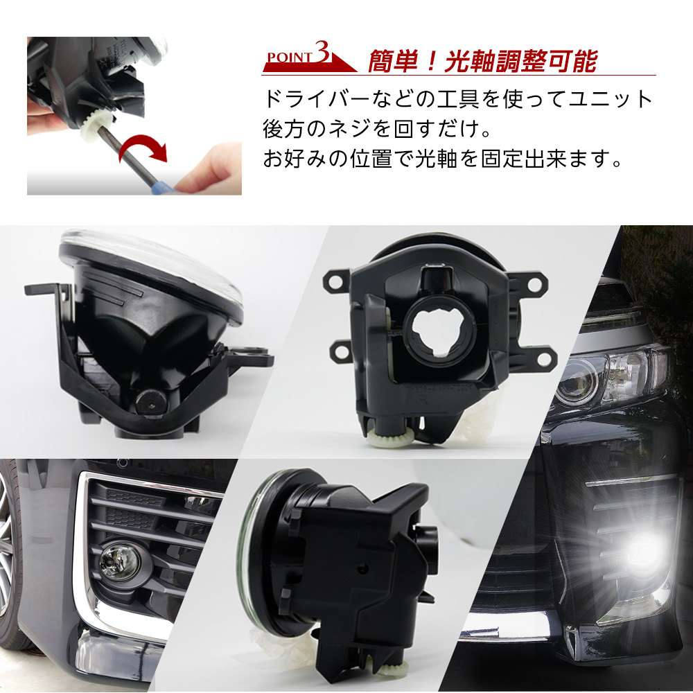 信玄 限定15%OFFcp プリウス 50系 トヨタ フォグユニット 交換用