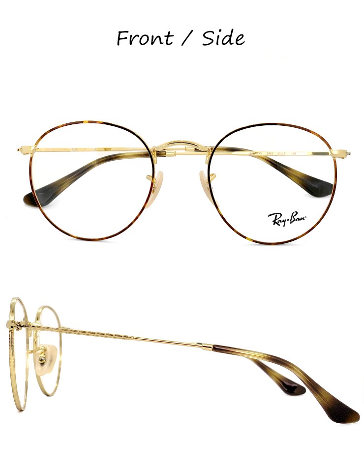 Ray-Ban（レイバン） 眼鏡 rx3447v 2945 50mm メガネ ラウンド 型 丸