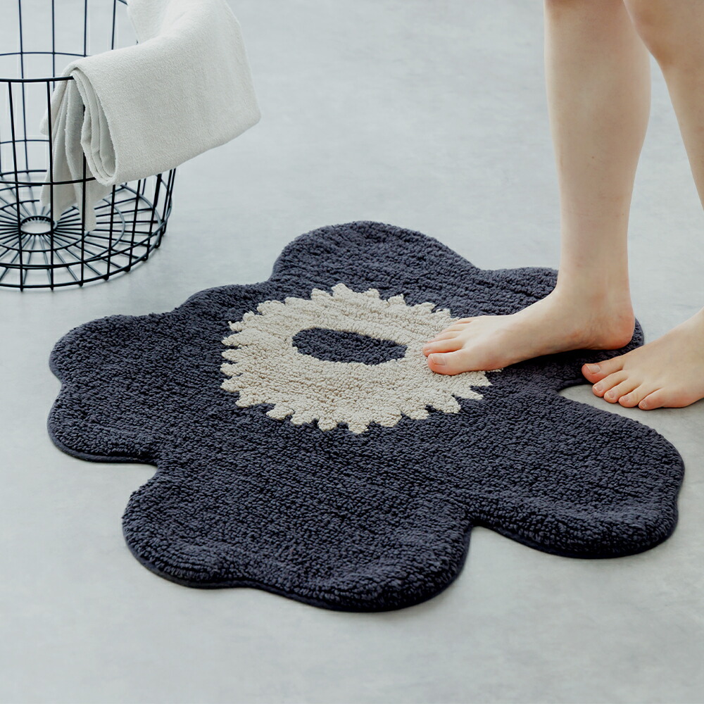 marimekko（マリメッコ） 正規品 Unikko bath mat ウニッコ バスマット