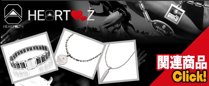 ハーツネックレス・ブレスレット HEARTZ ハーツ スーパーメタリック八