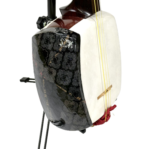 胴掛 津軽三味線用 美しすぎる津軽胴掛36 天神カバー付 透明