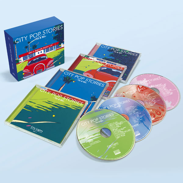 CITY POP STORIES -'70s ＆ '80s- CD4枚組 全72曲 通販限定 シティ