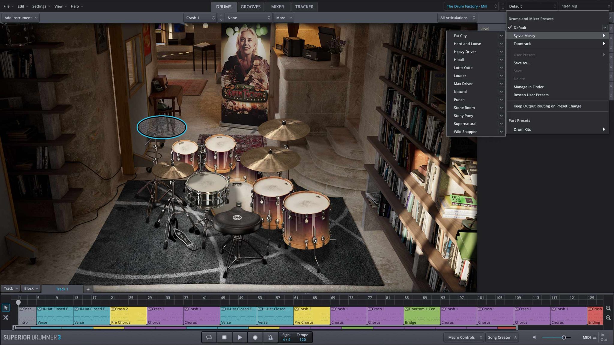 ソフト音源 「SDX - The Drum Factory」 | SONICWIRE