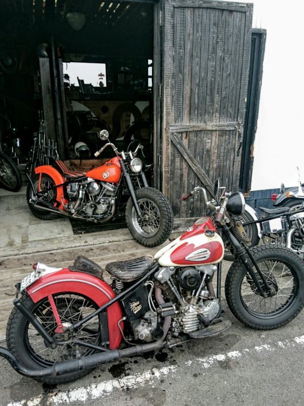 ハーレーダビッドソン オリジナルペイント パンヘッド ナックルヘッド