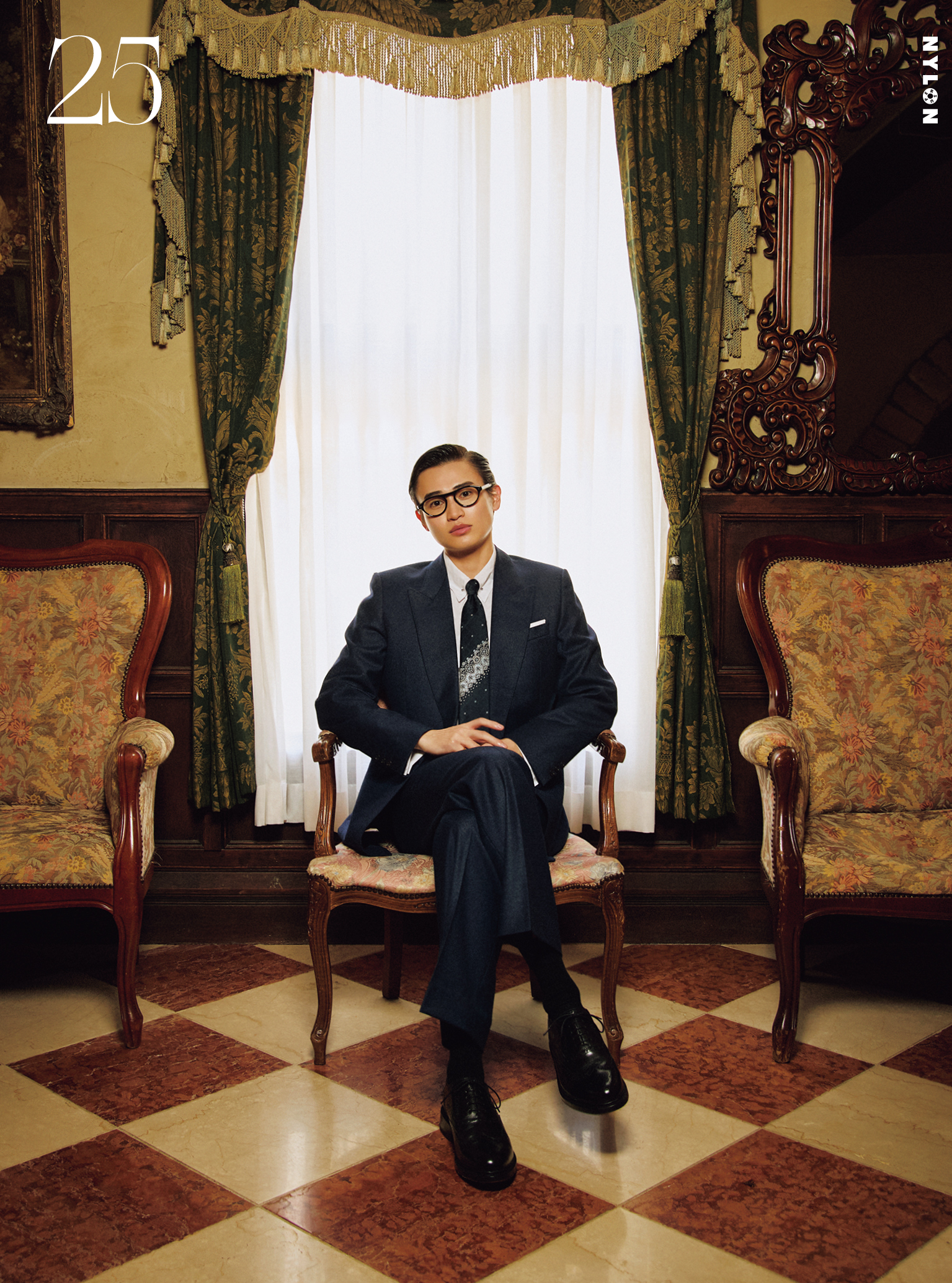 西垣匠 NYLON JAPAN Tシャツ Mサイズ FASHION] 祝・25歳 俳優《西垣匠