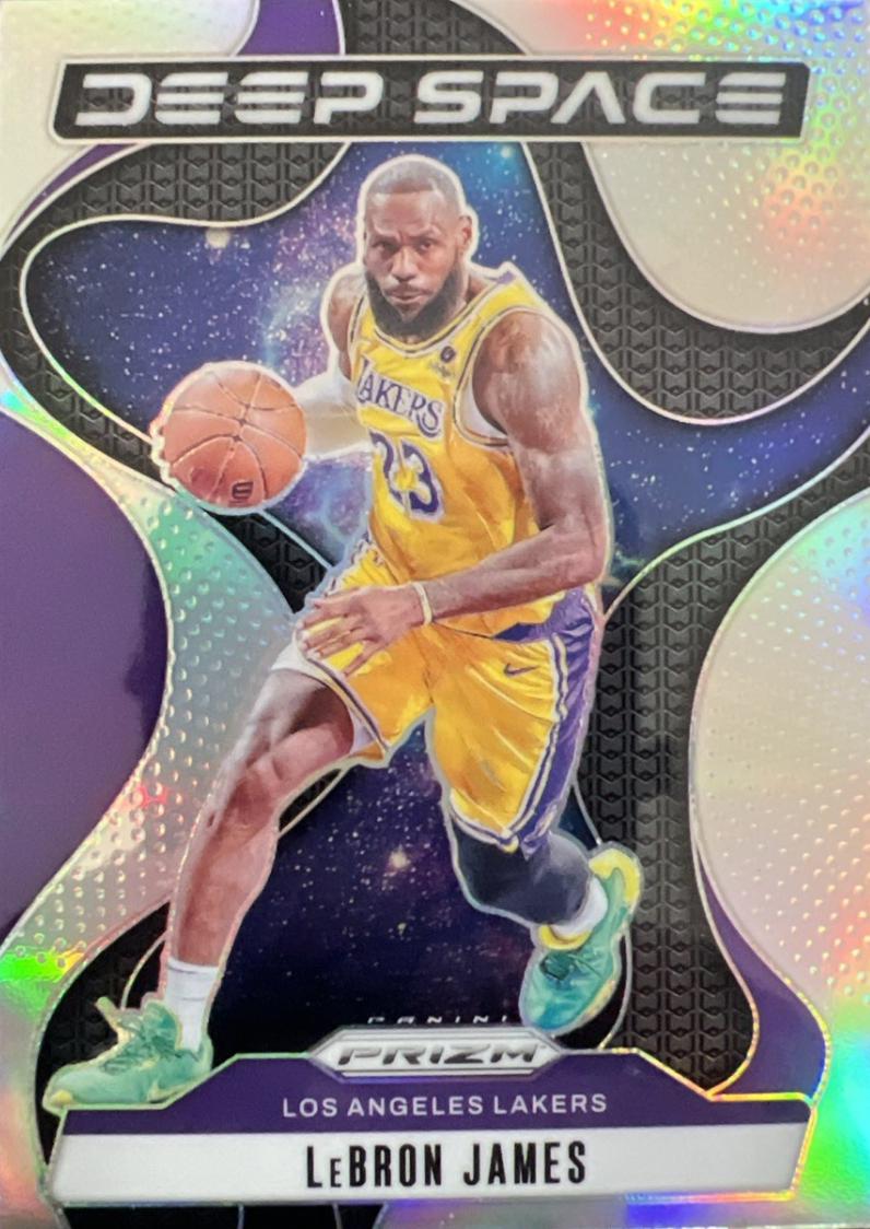 LeBron James [Silver] #5 Prices | 2024 Panini Prizm Deep Space