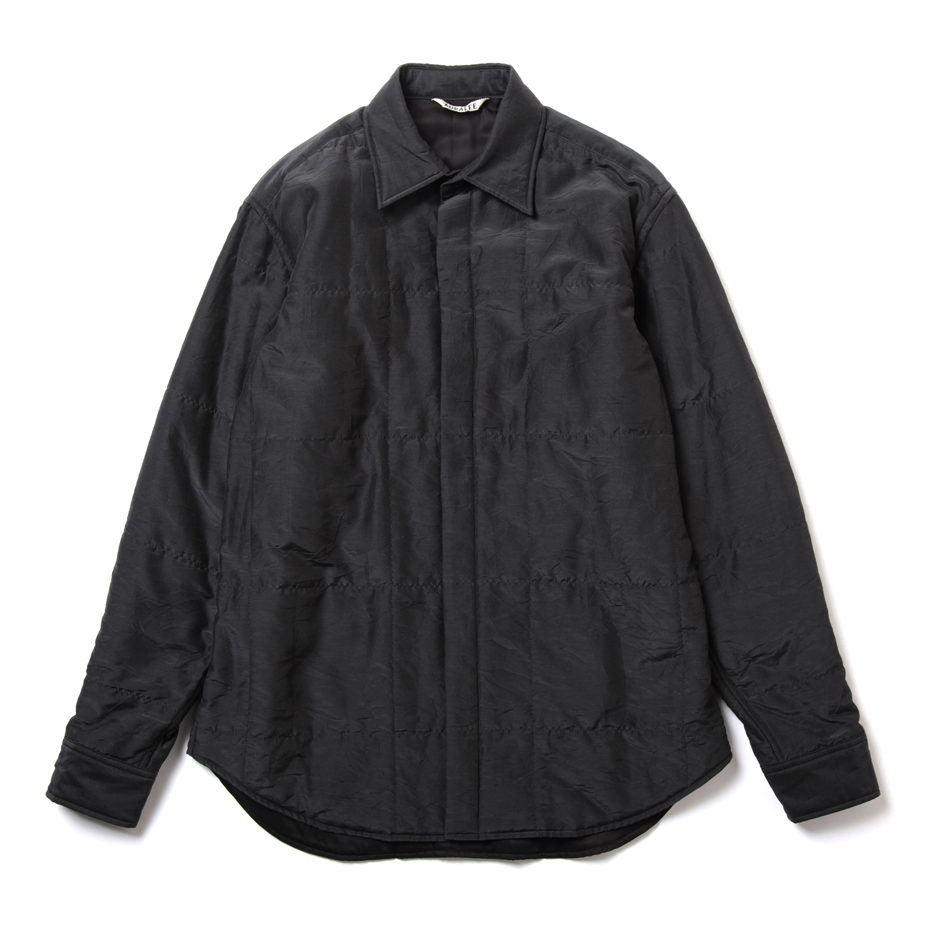 AURALEE / オーラリー | QUILTED LIGHT SILK COTTON SHIRT (レディース