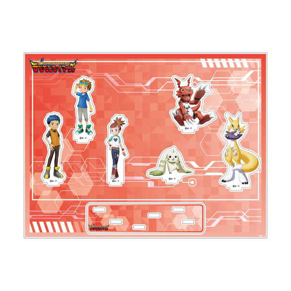 デジモンテイマーズ】アクリルスタンド お台場: 雑貨｜東映