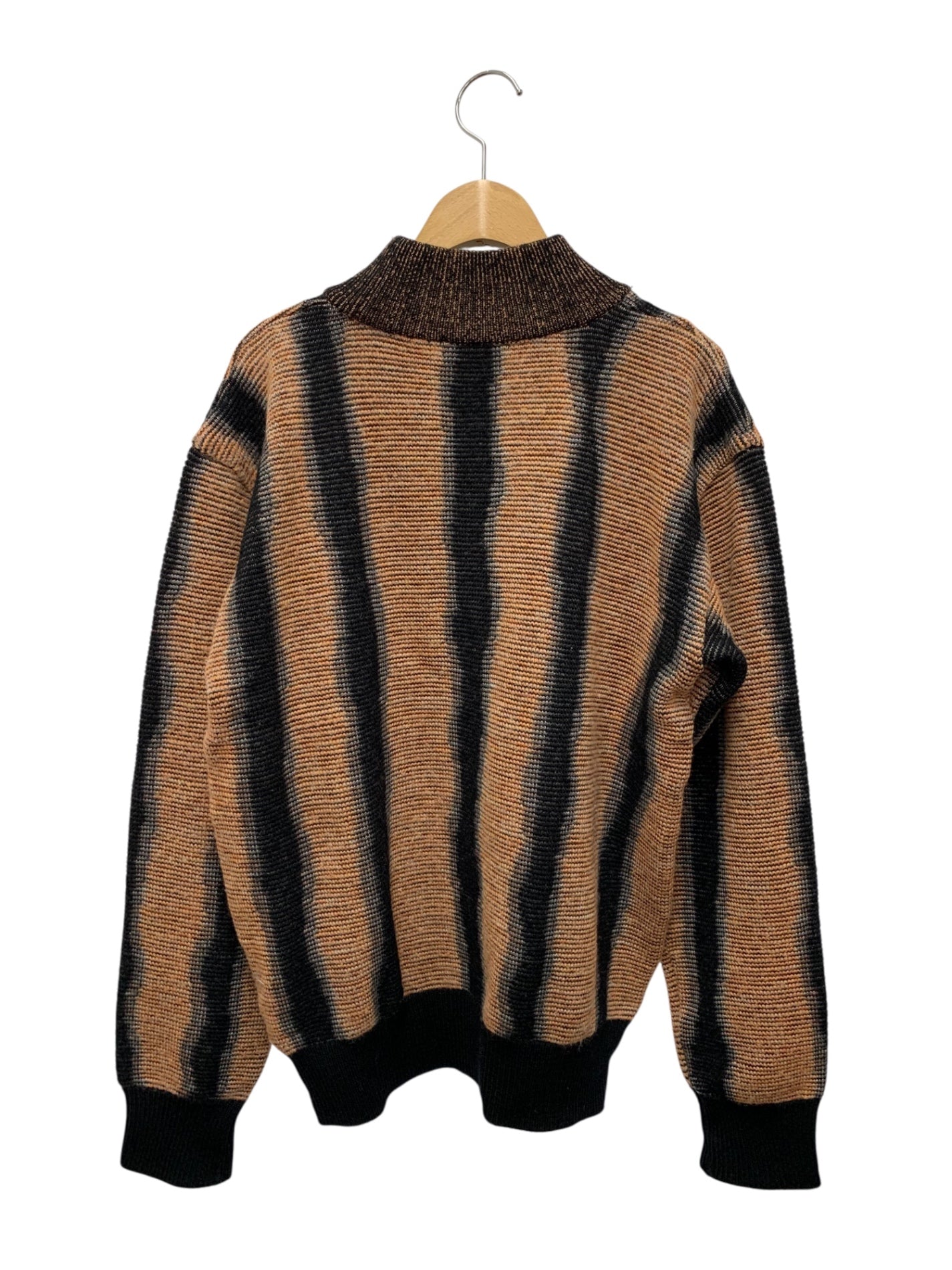 イッセイミヤケメン ME61KN034 ハイネックニット M オレンジ