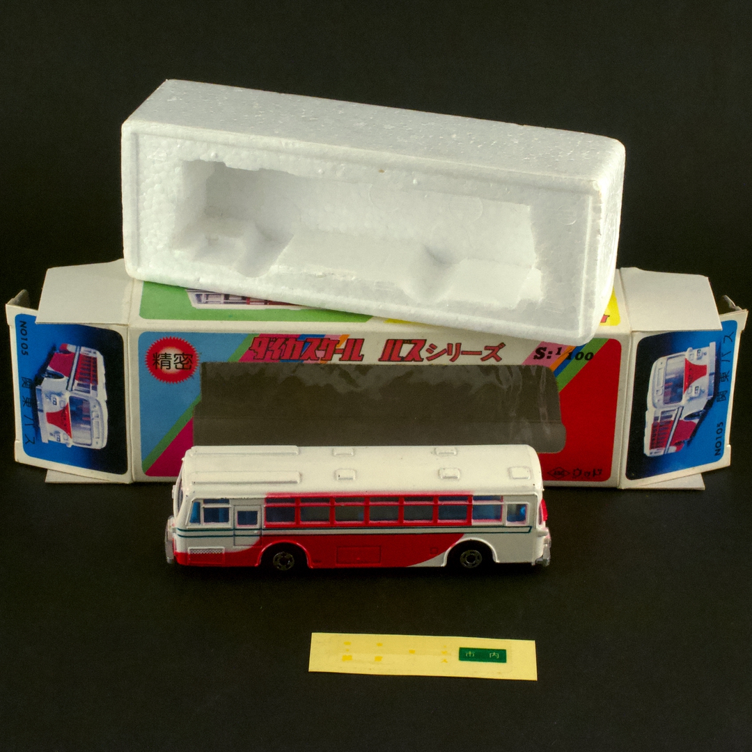 ウッド ダイカスケール バスシリーズ No.105 関東バス 1/100 - いずみ