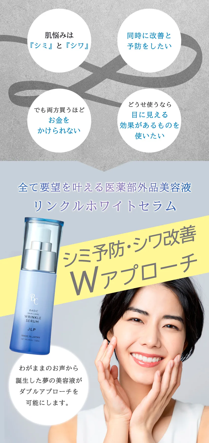 薬用リンクルホワイトセラムNAG－1 45mL (医薬部外品)