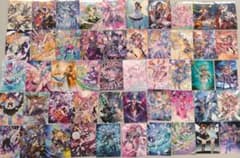 ウィクロス フルアートステッカー 50種コンプリートセット - メルカリ