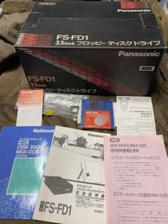MSX 3.5インチ フロッピーディスクドライブ FS-FD1 ジャンク - メルカリ
