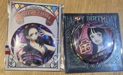 ワンピース バースデー缶バッジ 2026 ニコ・ロビン 麦わらストア