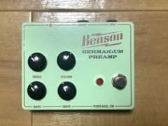 Benson Germanium Preamp ギター歪みペダル プリアンプ - メルカリ
