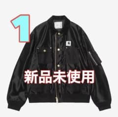 sacai x Carhartt WIP Nylon Twill 黒 サイズ 1 - メルカリ