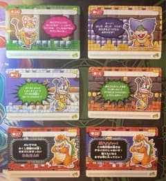 スーパーマリオアドバンス4 e+ カード コースカード6枚セット - メルカリ