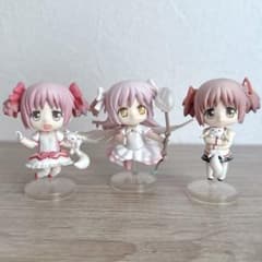 魔法少女まどか☆マギカ ねんどろいど ぷち ＊3点セット 鹿目まどか ま