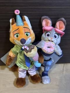 ニック＆ジュディ ぬいぐるみキーホルダー・キーチェーン 10TH