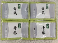 宇治 丸久小山園 抹茶 青嵐100g袋【4袋セット】賞味期限2026年9月以降