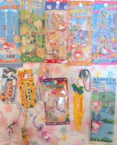 ハローキティ ご当地キティ ストラップ 11個おまとめ（軽井沢自転車他