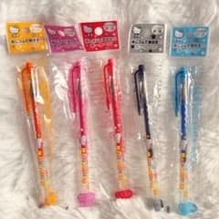 希少レア ハローキティ 消せる ボールペンセット 平成レトロ サンリオ