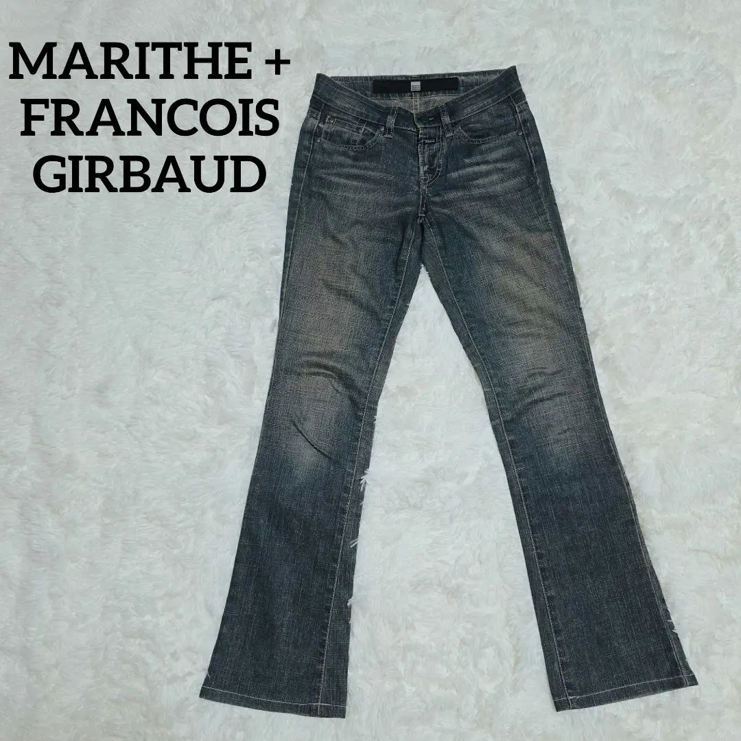 2026年最新】MARITHE + FRANCOIS GIRBAUD ブーツカットデニム・フレア