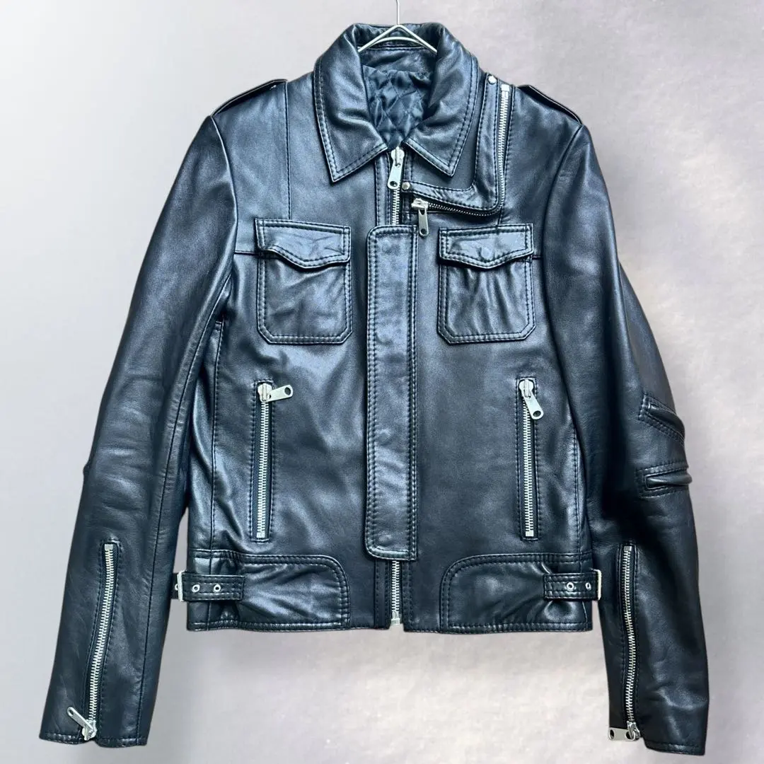 2026年最新】STUD HOMME レザージャケット・ライダースの人気アイテム