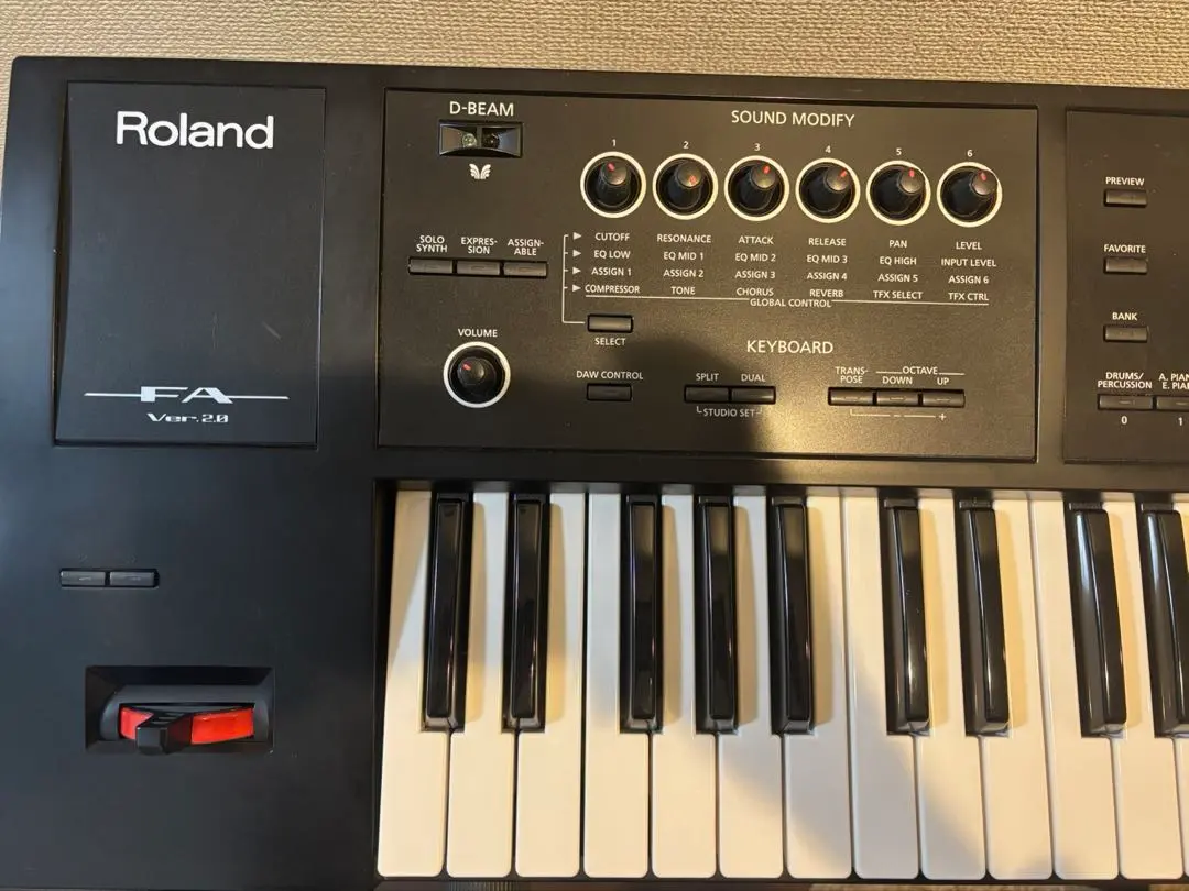 希少限定黒】Roland FA-06Bフルセット・ペダル2種・保証書付｜極美品